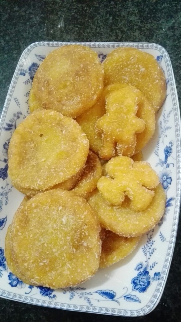 好吃的椰蓉南瓜饼