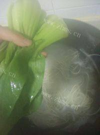秀色可餐的青菜面条做法图解3)