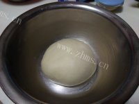 甜甜的奶酥蜜豆包做法图解4)