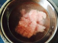美味的胡萝卜瘦肉粥做法图解4)