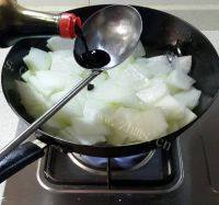 家常菜素炒冬瓜片做法图解6)