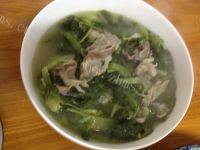 羊肉片白菜汤做法图解8)