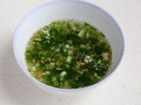热腾腾的清炖狮子头做法图解6)