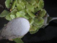 饱满的清炒莴笋
