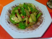 家常菜清炒丝瓜