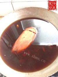 自制桂花糯米藕做法图解11)
