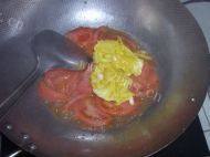 「绿色食物」西红柿炒鸡蛋的做法图解三