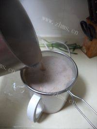 红豆豆浆做法图解6)