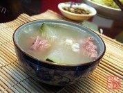 美味的冬瓜薏米老鸭汤