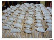 美味的白萝卜水饺做法图解4)