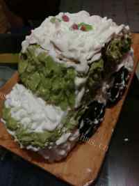色香味俱全的奶油蛋糕做法图解6)