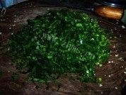 美味的猪肉白菜 韭菜饺子做法图解3)
