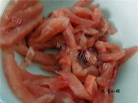 家常菜肉丝炒豆角做法图解1)