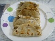 美味的葱香牛肉锅贴