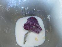 自己做的香芋紫薯土司做法图解3)