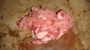 家常菜肉炒蒜台做法图解2)