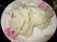DIY美食-清炒藕片做法图解3)