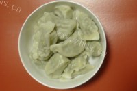 美味的猪肉茴香饺子