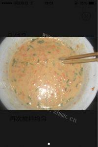 营养丰富的胡萝卜鸡蛋饼做法图解7)