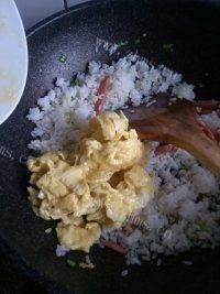 喷香的火腿蛋炒饭