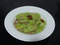 下饭菜莴笋炒肉