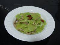 下饭菜莴笋炒肉