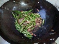「DIY」青椒炒肉做法图解4)