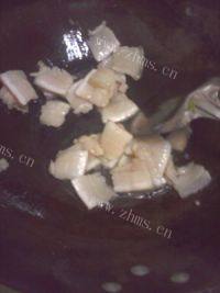 自己做的莴笋炒肉做法图解5)