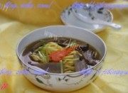 美味的牛肉南瓜面做法图解11)