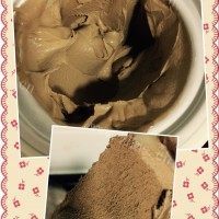美味的黑巧克力冰淇淋做法图解11)