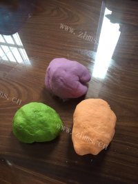 漂亮的七彩水饺做法图解1)