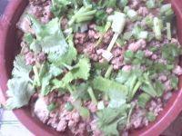 「自创」肉末蒸豆腐
