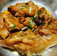 美味的红焖猪蹄
