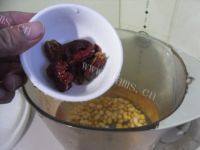 营养美食之红枣豆浆做法图解6)