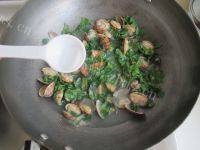 营养的花蛤莴苣叶汤的做法图解八