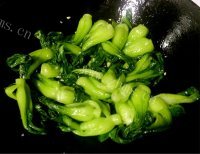 美味的香菇扒菜胆做法图解11)