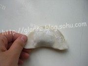 美味的羊肉金针菇蒸饺做法图解3)