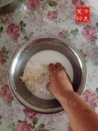 自制凉皮做法图解3)
