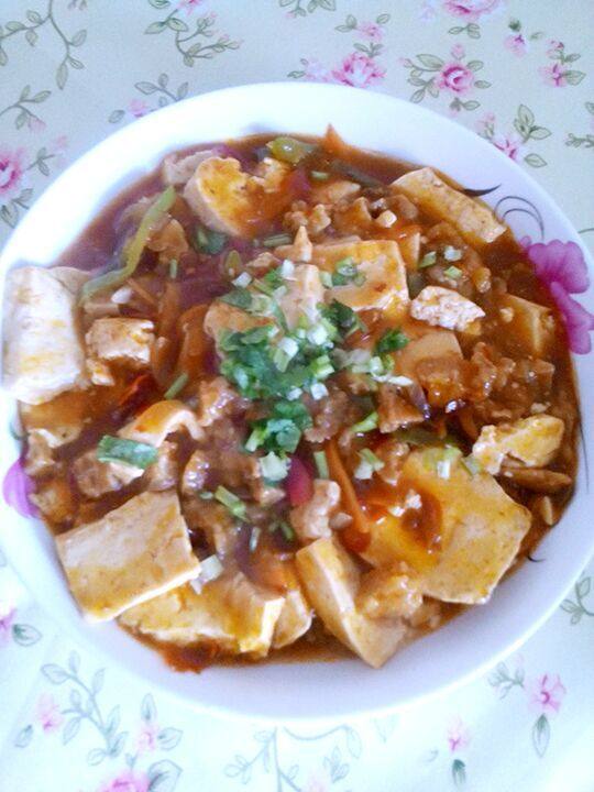 色香味浓的麻辣豆腐