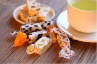 自制花生牛轧糖做法图解8)