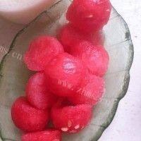 我的「手工美食」芋圆牛奶做法图解6)