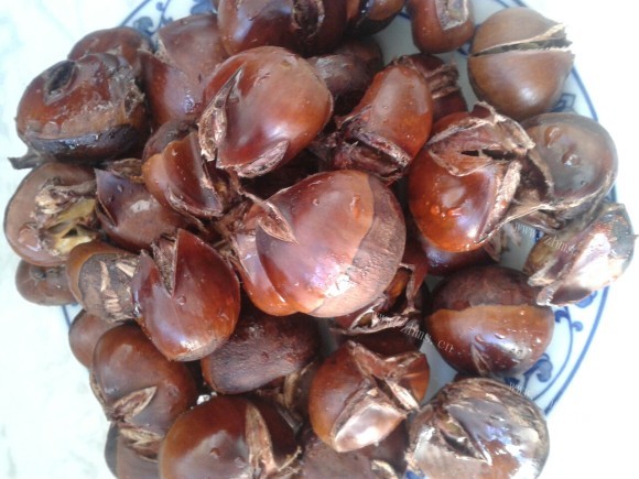 色味俱佳的烤栗子