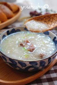 香喷喷的牛肉粥