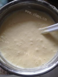 自制日式轻乳酪蛋糕做法图解8)