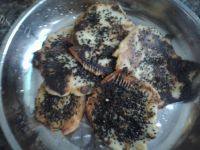 自制豆渣芝麻饼