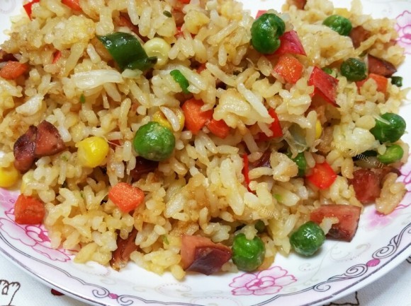 五味俱全的炒饭