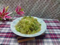 家庭式清炒佛手瓜