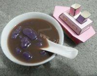 自制紫薯芋圆