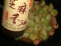 好吃的丝瓜炒虾做法图解12)