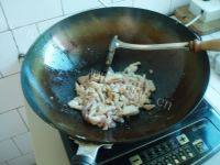 毛豆炒肉丝自制做法图解6)